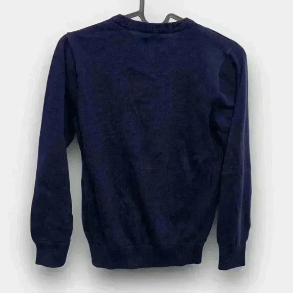 CHILDREN'S PLACE argyle pattern cotton sweater blue kids‎ size S(5/6) - Picture 2 of 4